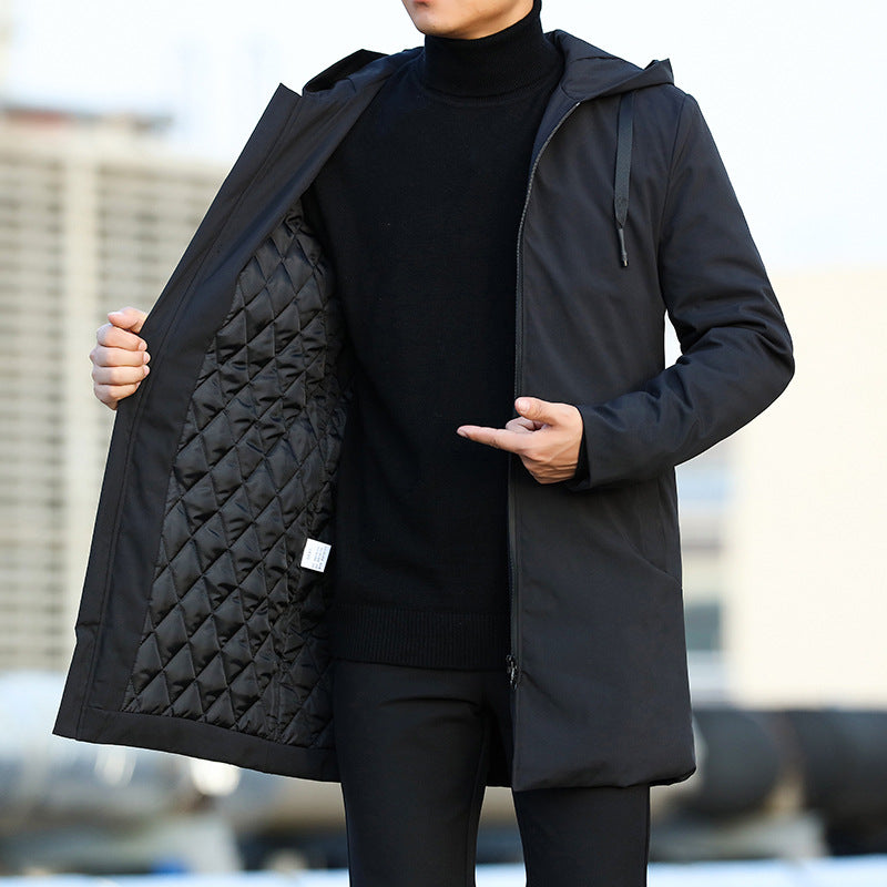 Modern-Chic Insulated Winter Jacket