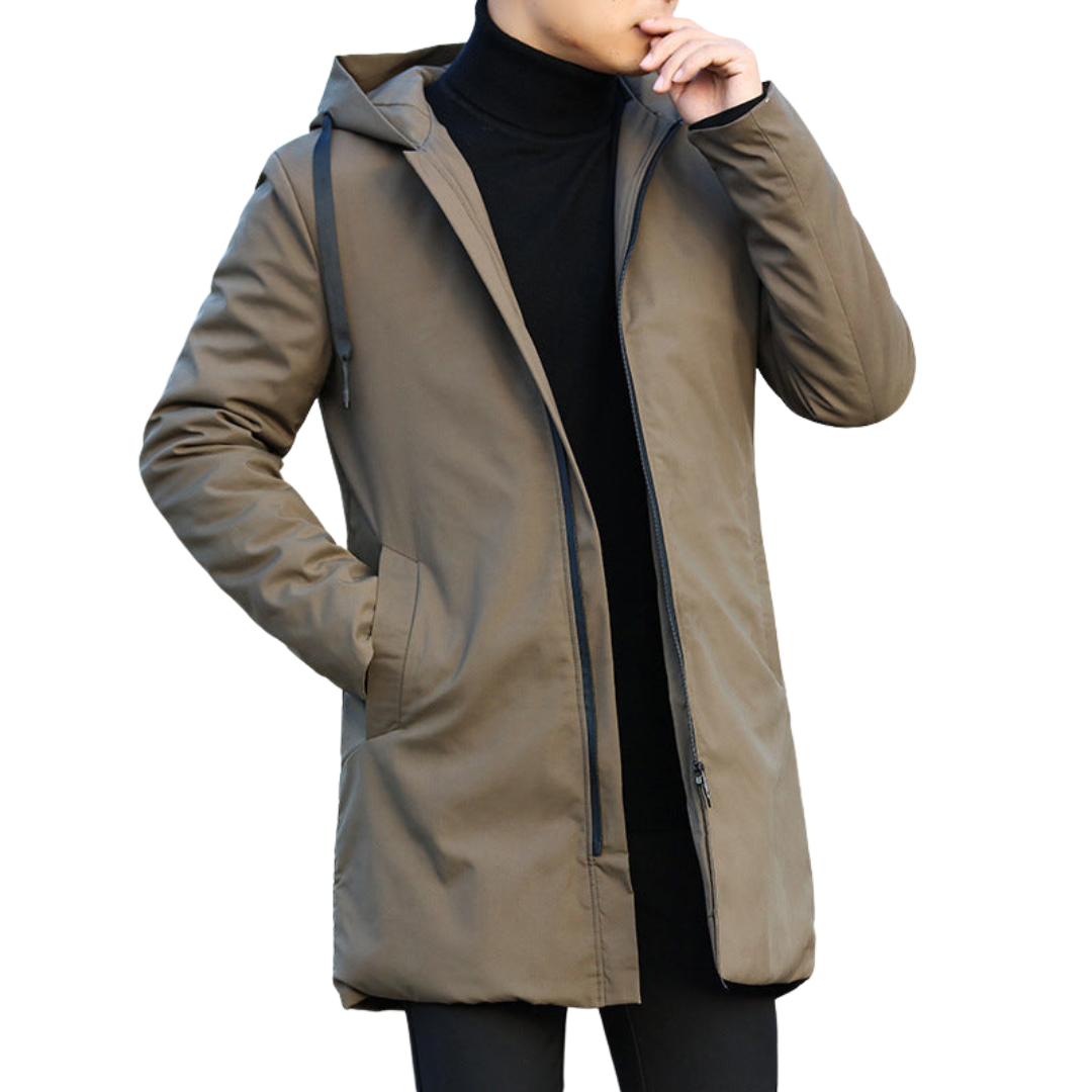 Modern-Chic Insulated Winter Jacket