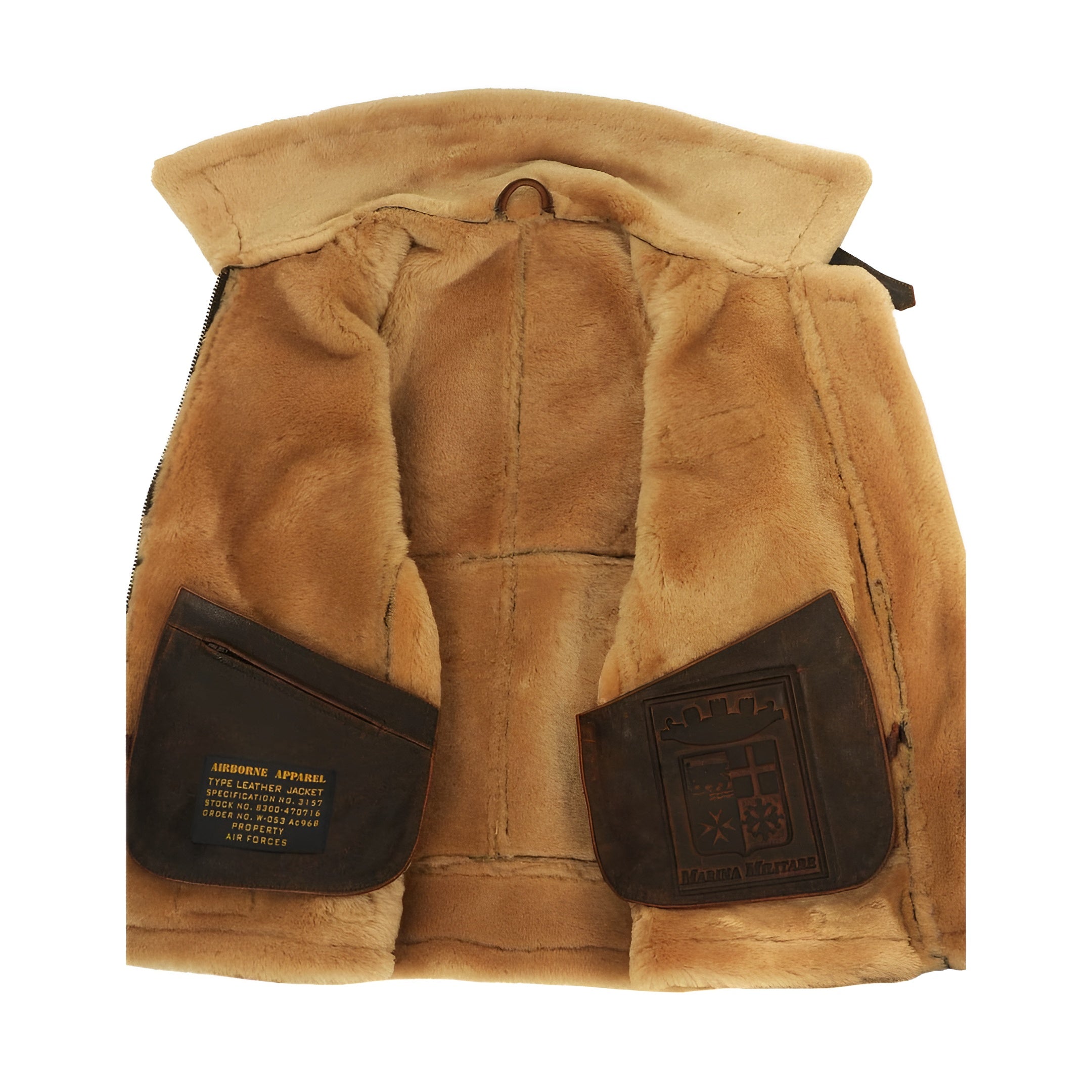 Casian | Faux Shearling Aviator Jacket