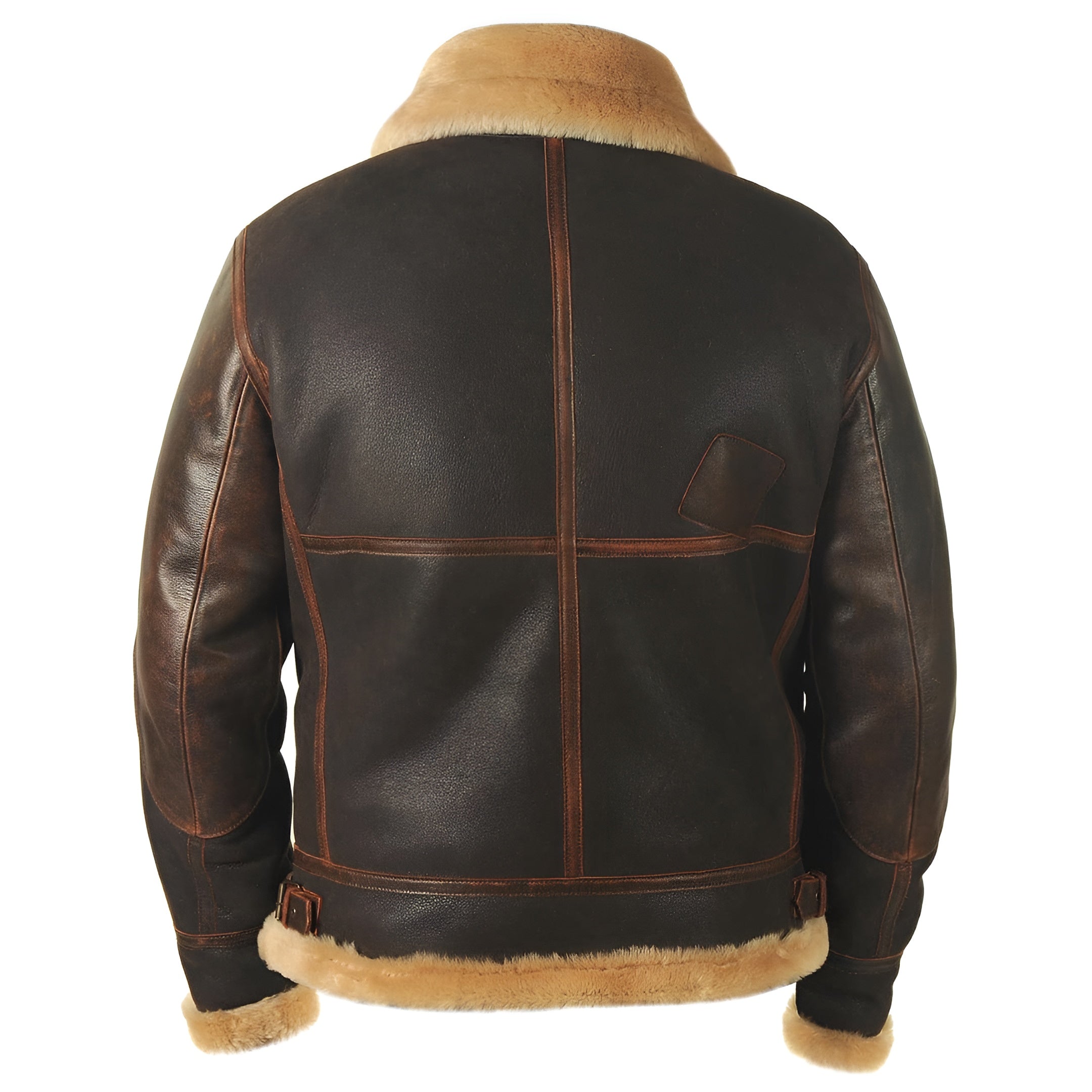 Casian | Faux Shearling Aviator Jacket