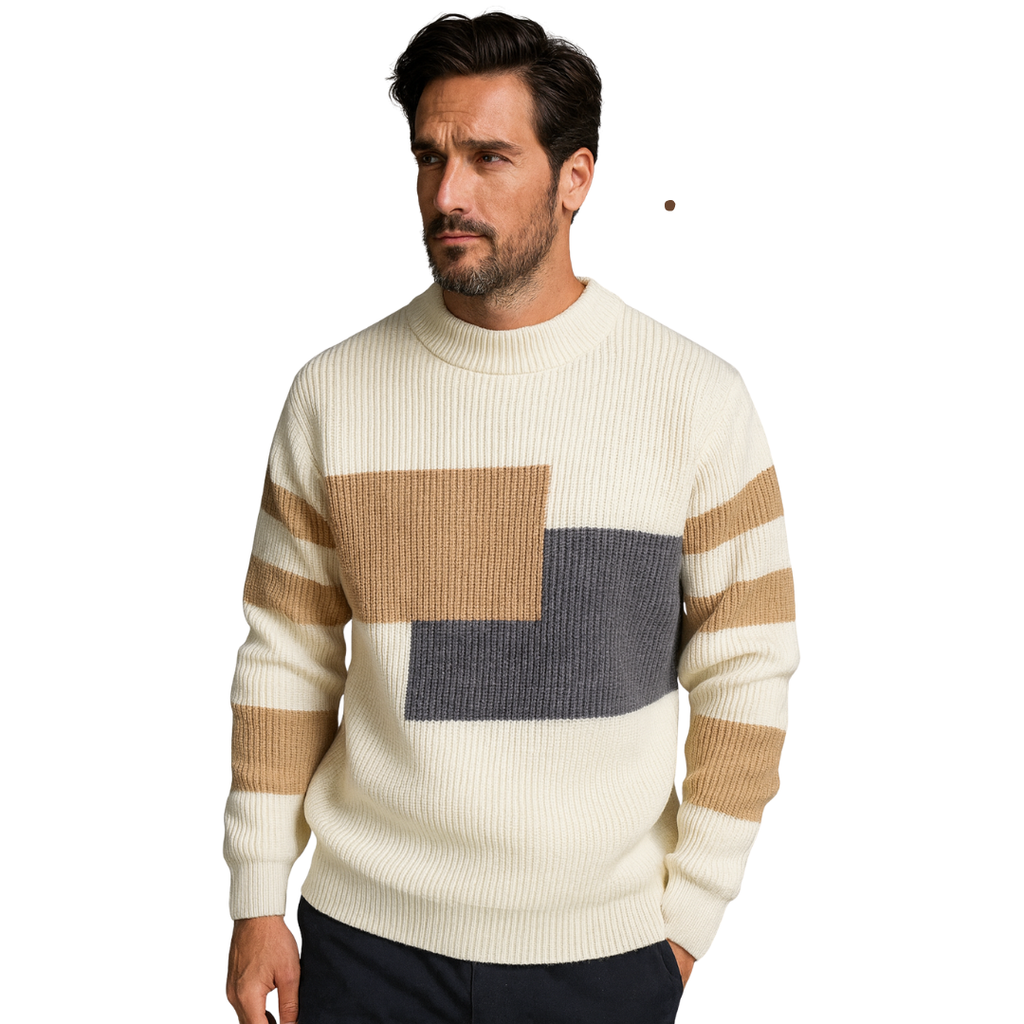 Nolan - Premium Textured Knit Sweater