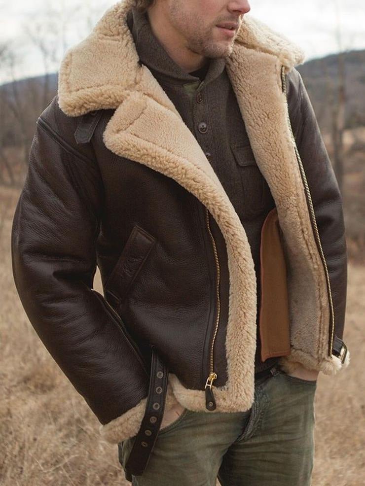 Handcrafted Lambskin Winter Jacket