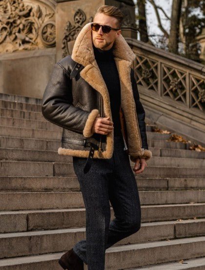 Handcrafted Lambskin Winter Jacket